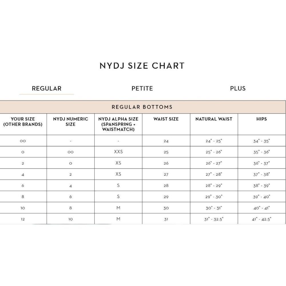 NYDJ Higher Rise Ami Skinny Jeans Lift Tuck Stretch Denim Size 10 - Picture 2 of 8